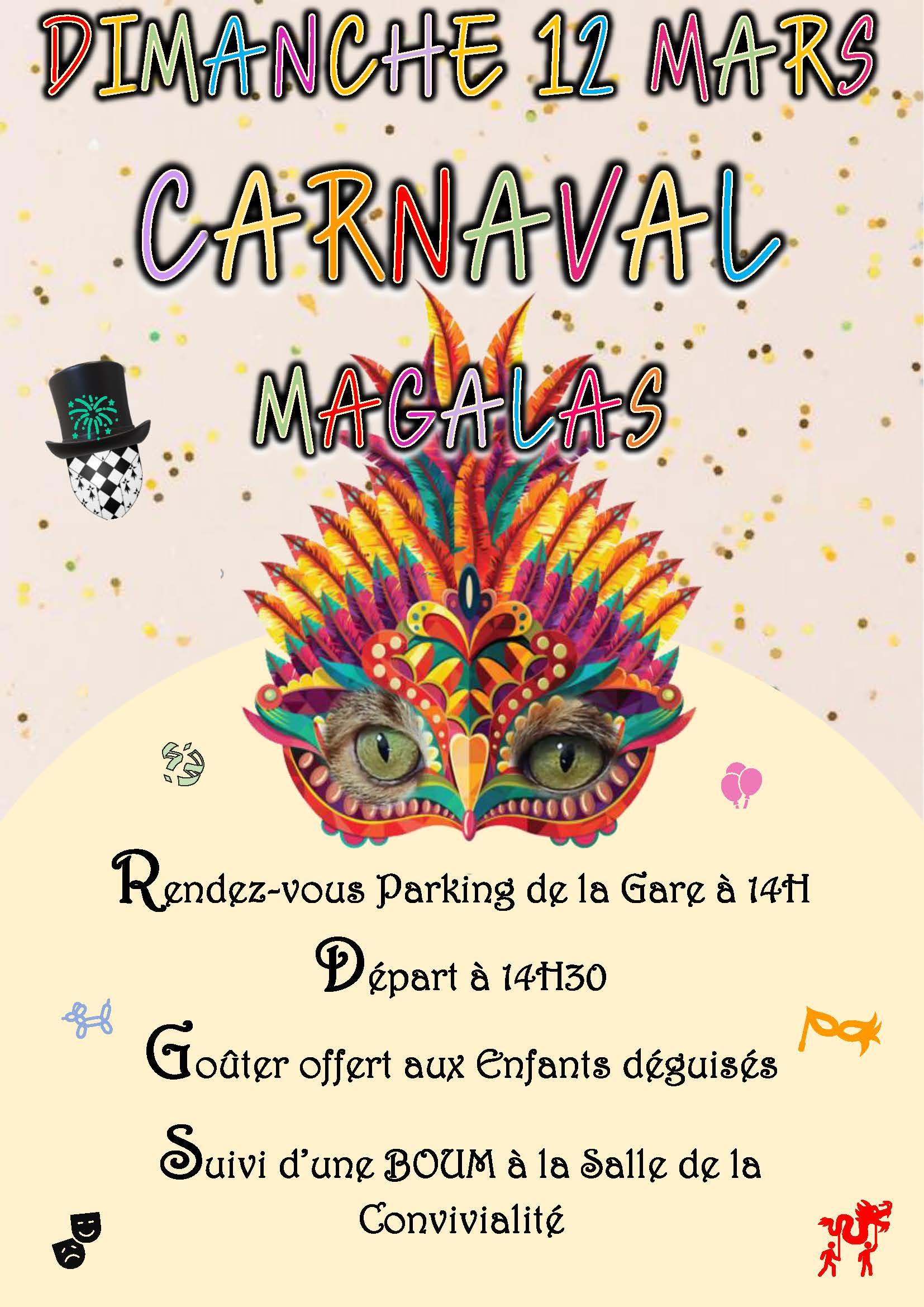 Lire la suite à propos de l’article CARNAVAL 2023 MAGALAS